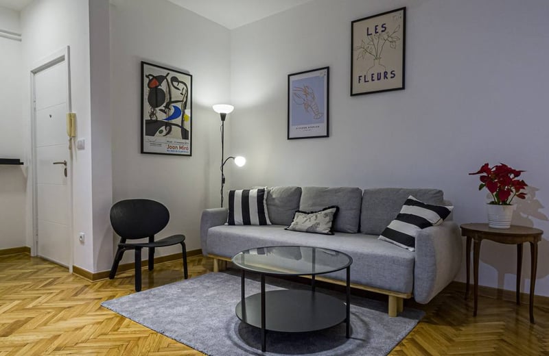Miete einer gemütlichen 3-Zimmer-Wohnung, 70 m², Stari Grad, Belgrad, Serbien